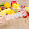 HSQY 7.87x6.10 Inch Disposable Rectangle Clear PET Fruit Plastic Tray