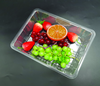 HSQY Disposable Clear PET Plastic Fruit Tray 