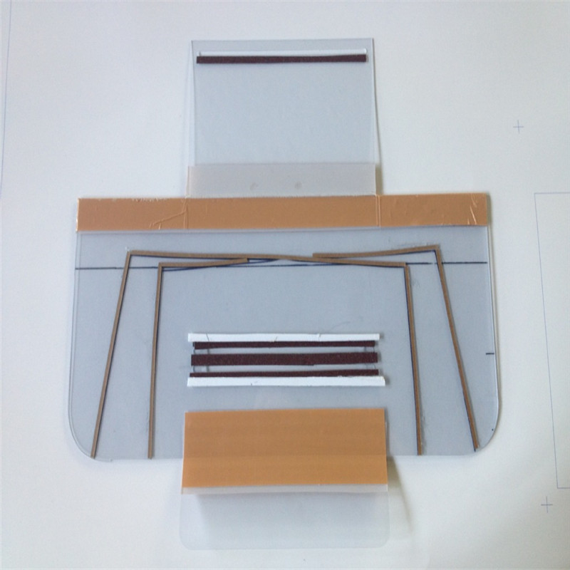 PVC template used in garment factory