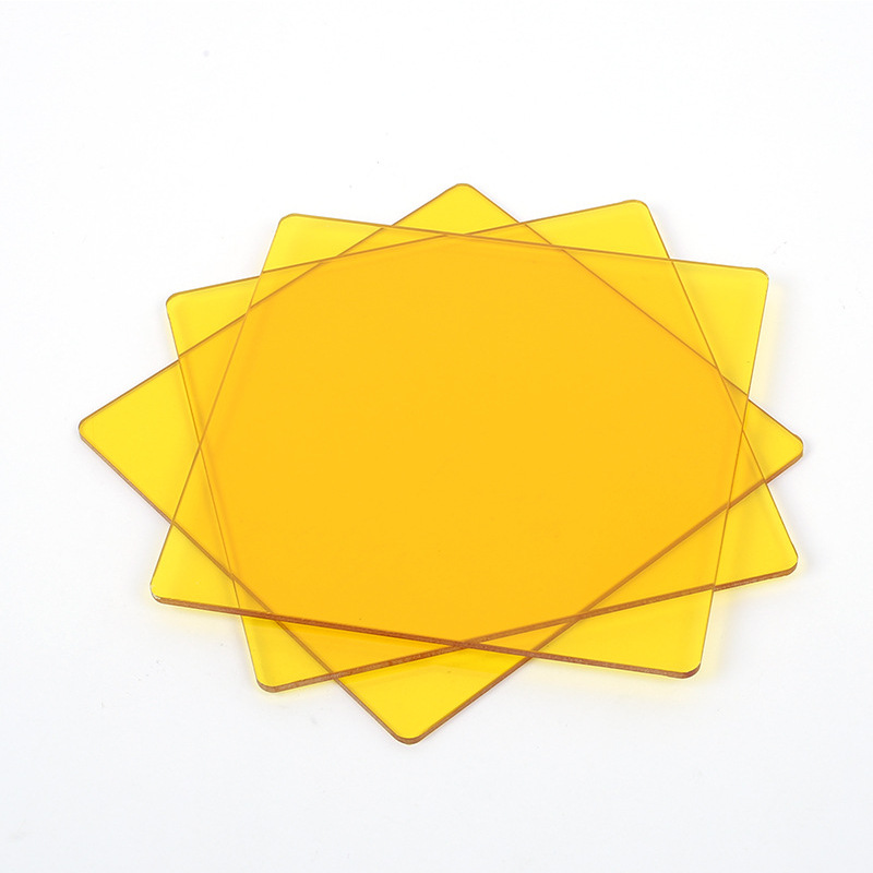 HSQY 10mm UV Resistant Polycarbonate Solid Transparent Roof Sheet