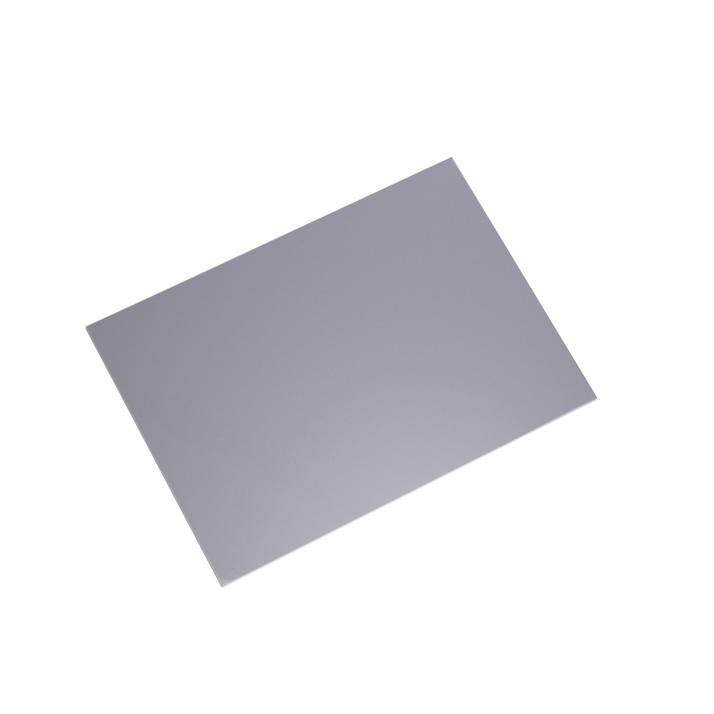 PVC Gro Kartonplack aus Recyclingsmaterial 