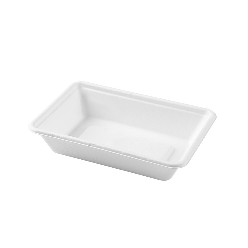 17Oz 21Oz 27oz 32Oz 32Oz Bagasse Akwatin abincin rana tare da lids, 100% m