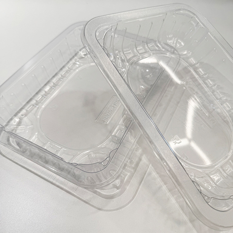 8.66 x 6.69 x 1.5 inch PET/EVOH/PE Tray, Clear Plastic Food Packaging Tray