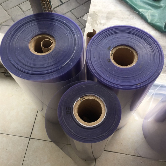 0.1mm 0.2mm 0.3mm قەبارەی تایبەت Pvc کارگەی ڕۆڵی وەرەقە شەفاف بۆ چاپکردن