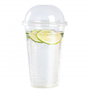HSQY ⌀98 mm U-Shape Clear PET Plastic Cups
