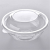 100% Biodegradable Takeaway Clear Round Compostable PLA Salad Bowl with Lid