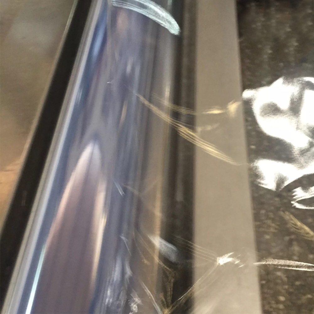 Película branda de PVC para embalaxe de colchóns de alta transparencia