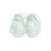 HSQY 4 6 8 9 10 Count Clear Plastic Duck Egg Cartons Box