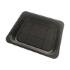 Model HS04 - 135 oz Rectangle Black CPET Container