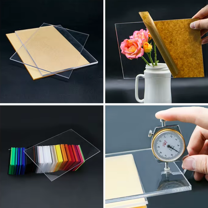 Laser cut acrylic display