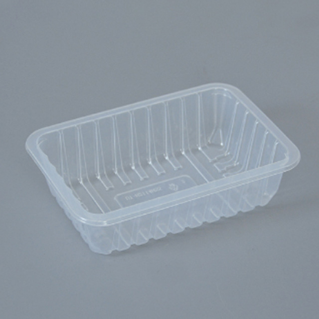 HSQY 7.9X5.5X3.2 In Rectangle Clear Plastic PP High Barrier Tray