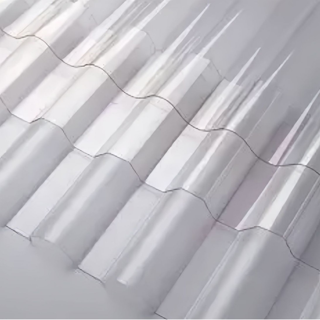 HSQY High Transmittance Soundproof Corrugated Polycarbonate Roof Sheet