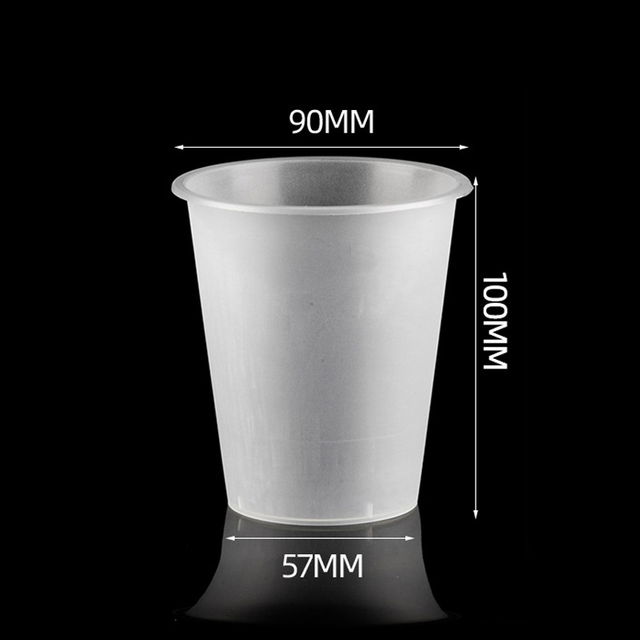 HSQY 12OZ 17OZ 45AZ0MOZ0MOZ0MURESERSER የተጠበሰ ፕላስቲክ ፓፒ ፒክፕ ኩባያዎች