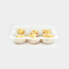 HSQY 7.1 X 4.9 X 2 Inch Plastic Food Blister Insert Tray