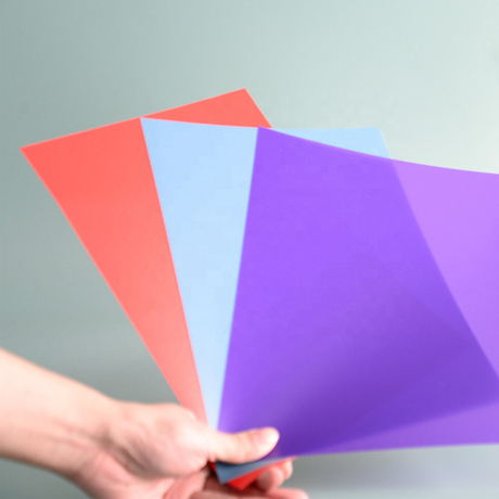 HSQY 0.6mm Translucent Matte ya mihlovo ya polypropylene PP Xiphephana xa pulasitiki .