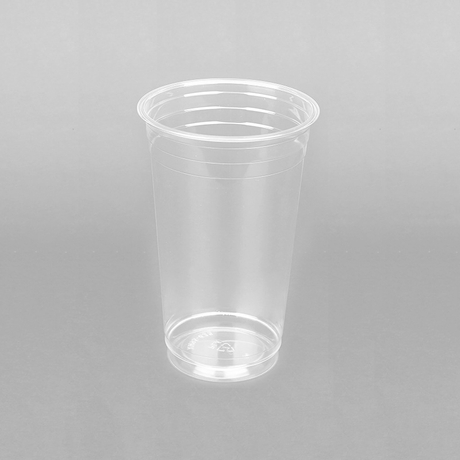 HSQY ⌀90 mm Clear Squat PET Plastic Cups