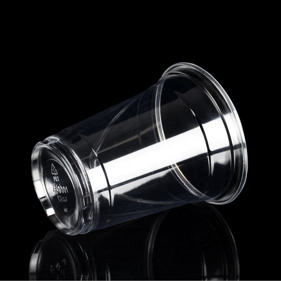 HSQY ⌀98 mm U-Shape Clear PET Plastic Cups