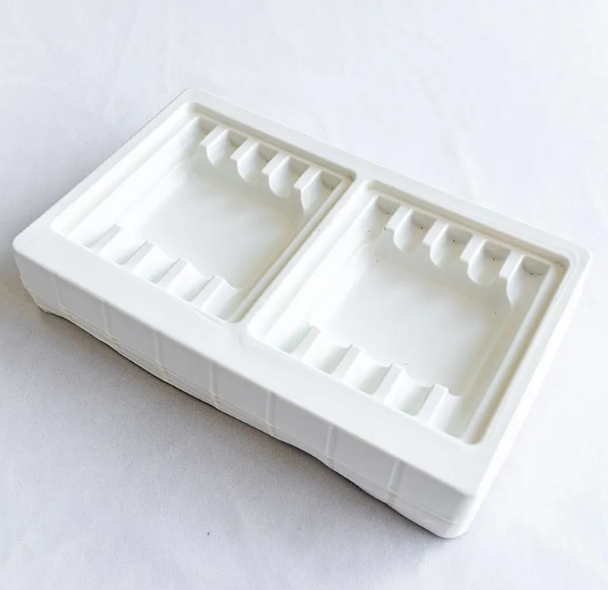 HSQY 12.9 X 8.7 X 1.6 Inch Plastic Food Blister Insert Tray