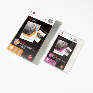 A4 A3 A5 doorzichtige plastic PVC -bindplaat PVC Book Cover