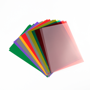 Pevné farebné A4 PVC List Stationery-HSQY 