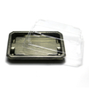 Plastic Take Out Sushi Tray, PS Rectangular Sushi Trays with Clear Lid