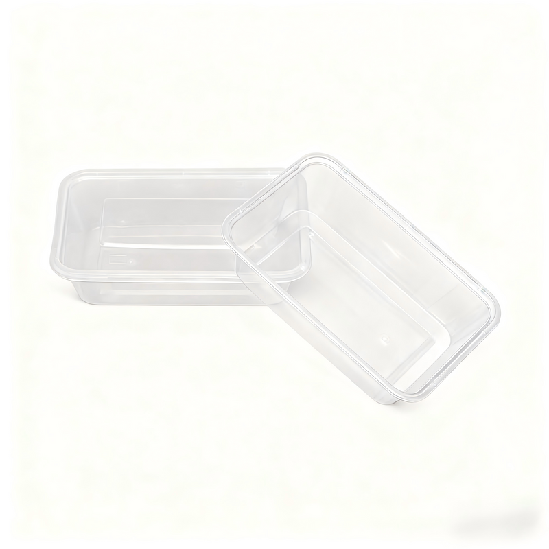 HSQY 7.87X5.51X0.984 In Rectangle Clear Plastic PP High Barrier Tray