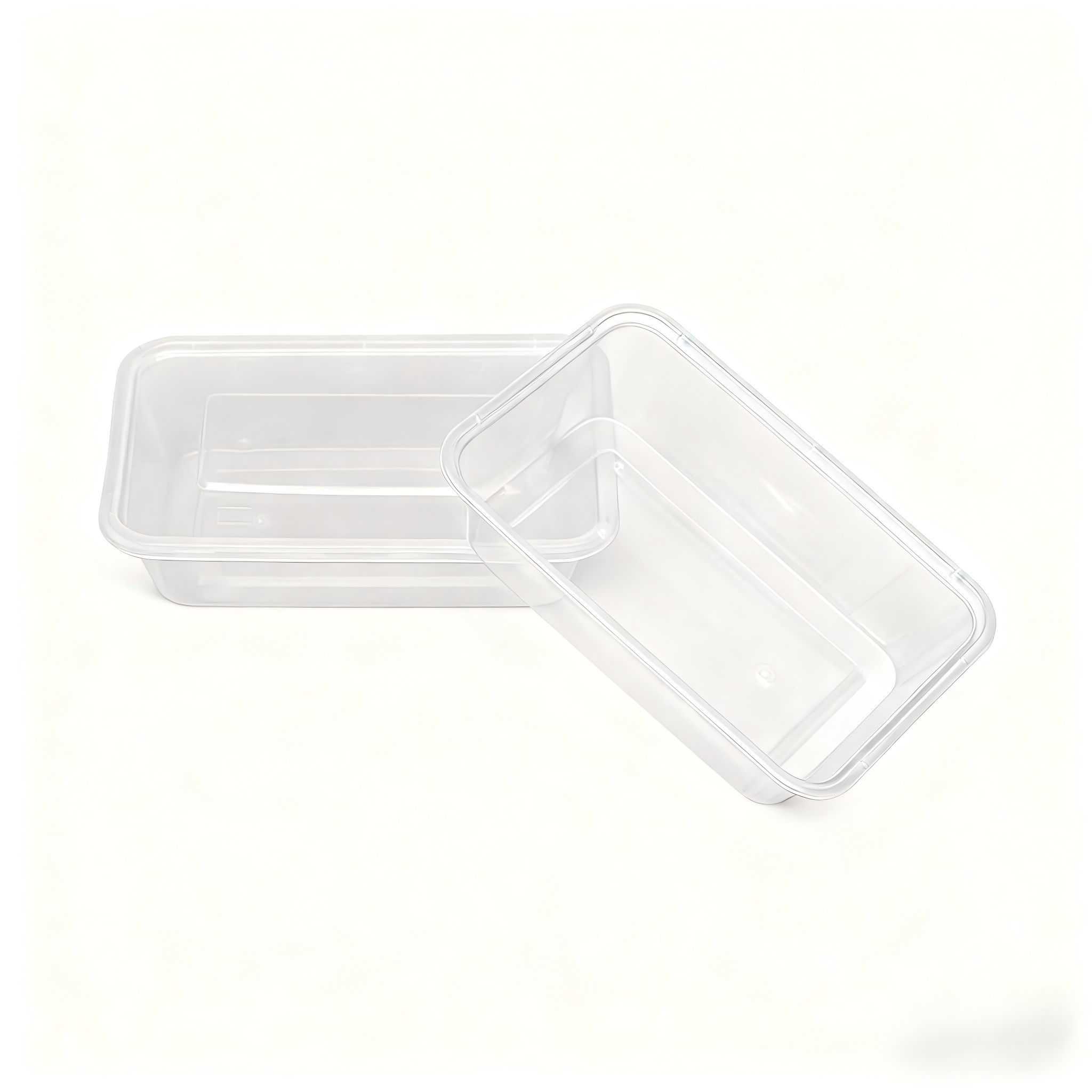 HSQY 7.87X5.51X1.38 In Rectangle Clear Plastic PP High Barrier Tray