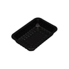 HSQY 8.7X5.1X1.2 In Rectangle Black Plastic PP High Barrier Tray