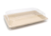 Disposable Compostable Plates, 6" 8" 10" Bagasse Pulp Square Plate, Biodegradable Dinner Plates