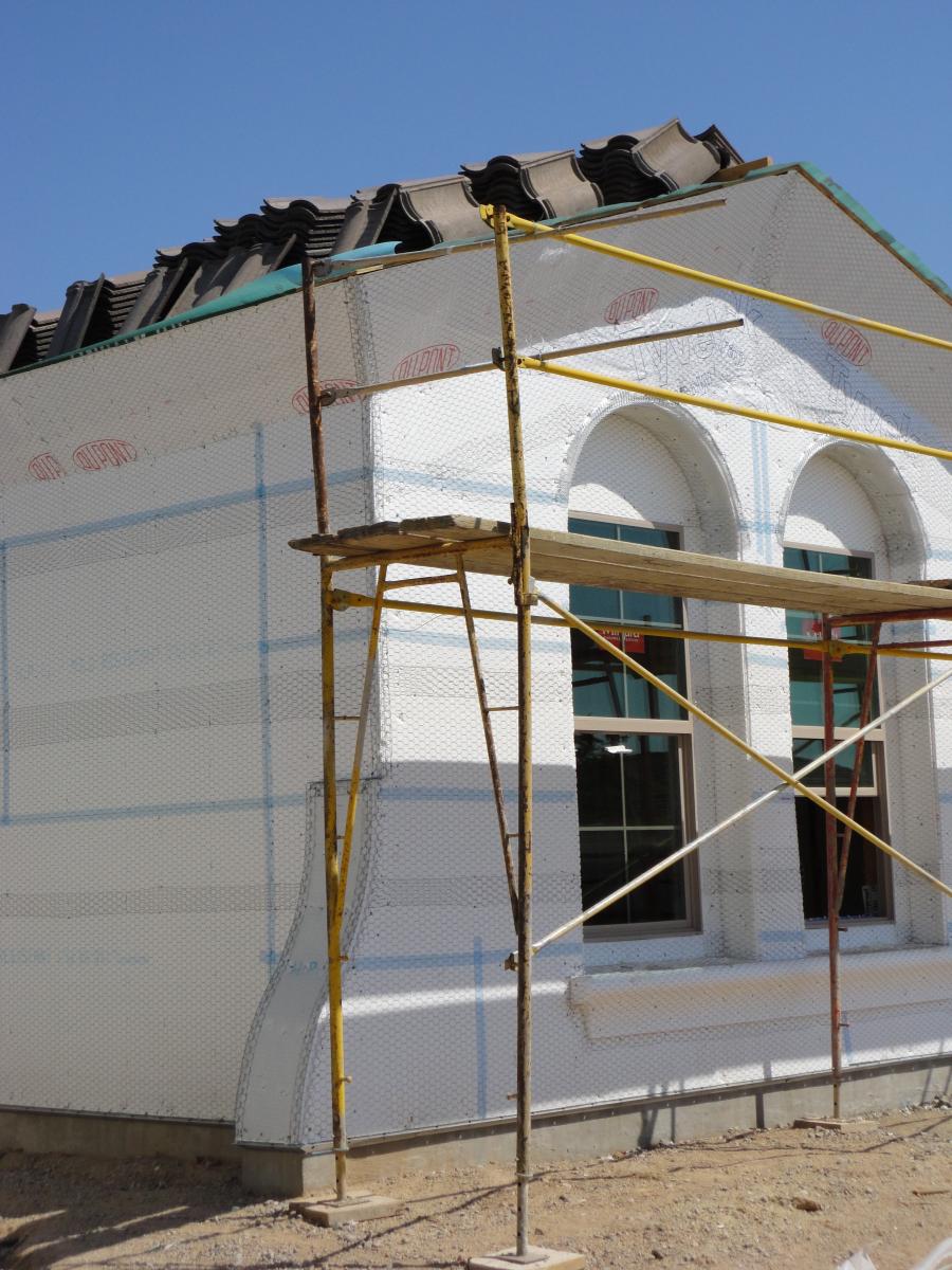 wäiss déck PVC-Plack fir de Bau
