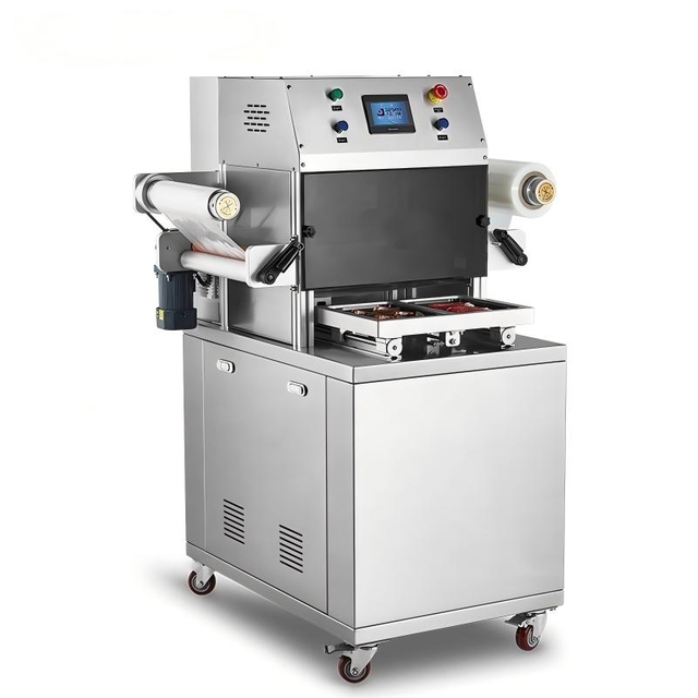 Skin Pack Tray Sealer, Automatic Vacuum Tray Sealing Machine