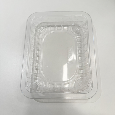 PET / PE Plastic Food Packaging Trays, PET / PE Skin Trays, Disposable Plastic PET Meat Trays