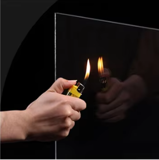 HSQY Clear V0 Flame Retardant Polypropylene Sheet