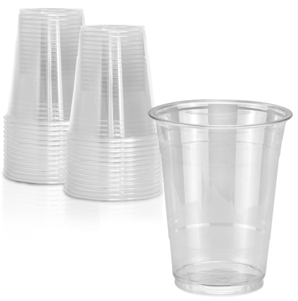 12oz 16oz 24oz Compostable Clear PLA Cups, Biodegradable Cold Drink Cups