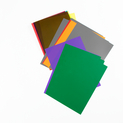 PVC Cover Sheet Transparent Color A4 Size PVC Sheet For Binding Cover