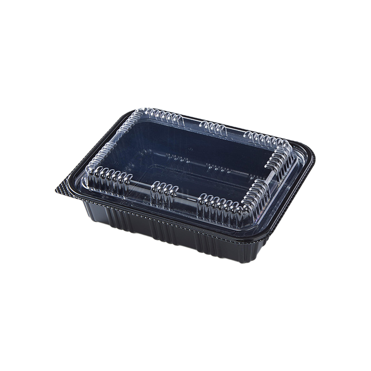 1 Compartments Lunch Box Meal Prep Containers, PS Rectangular Bento Boxes with Lids