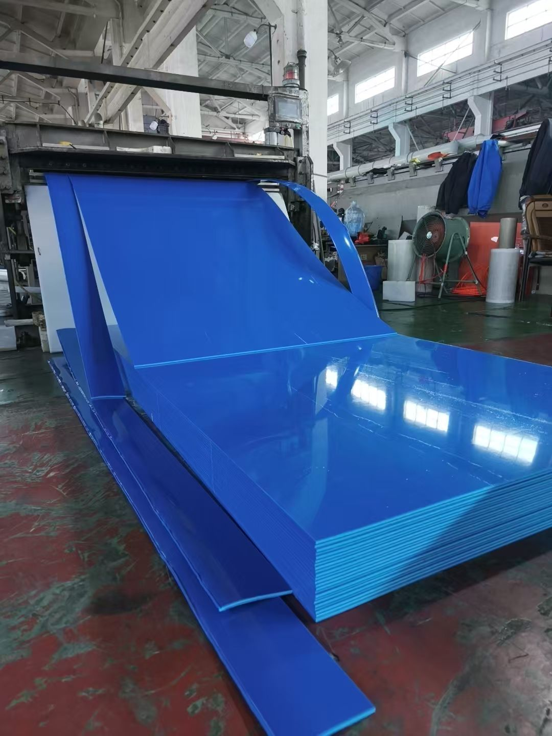 HSQY Blue Color Polypropylene Sheet