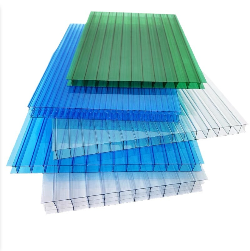 HSQY Multiwall Roof Panels Honeycomb Polycarbonate Plastic Sheet
