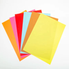 HSQY 0.6mm Translucent Matte Colored Polypropylene PP Plastic Sheet