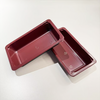 10 oz Rectangle Dual-Color Aviation CPET Food Tray