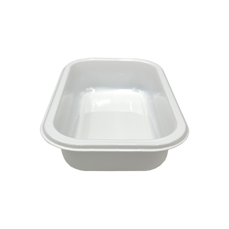 Model LL01 - Safata CPET de la companyia aèria blanca de 10 oz