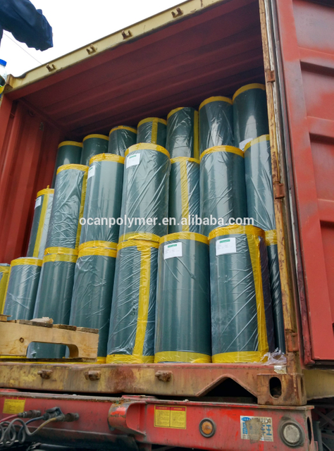 Groene kleur PVC rigide film voor kerstboombladeren