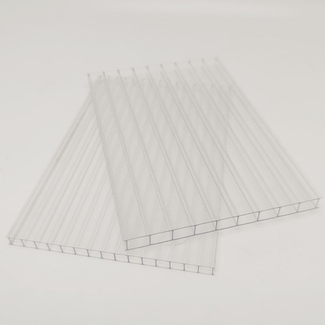 HSQY 4mm Twinwall Colored Polykarbonátová střešní listy dutý polykarbonát