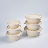 10oz 16oz 22oz 25oz 28oz 34oz 42oz PLA ümmargune supi- ja salatikauss