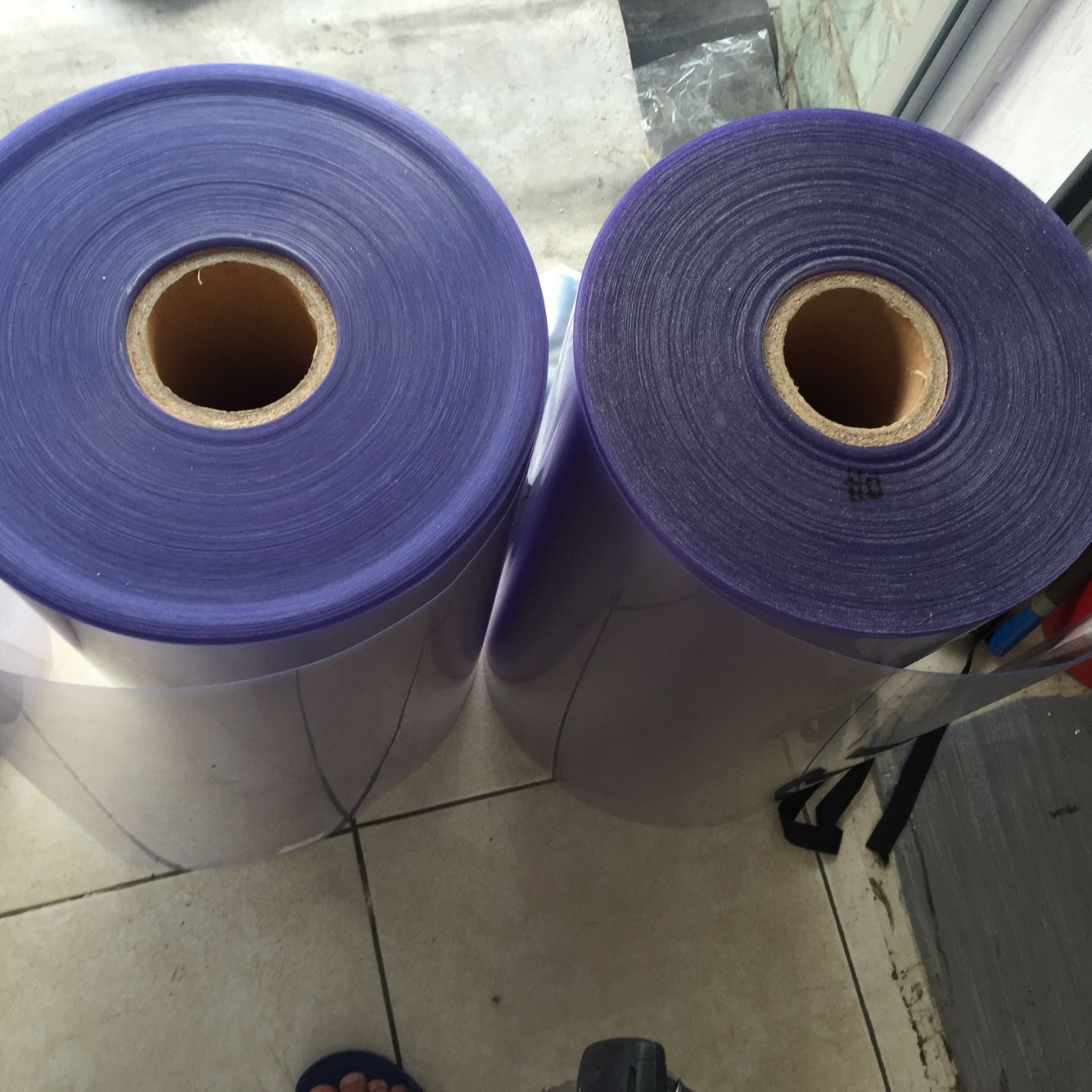 Transparent PVC rigid sheet for thermoforming