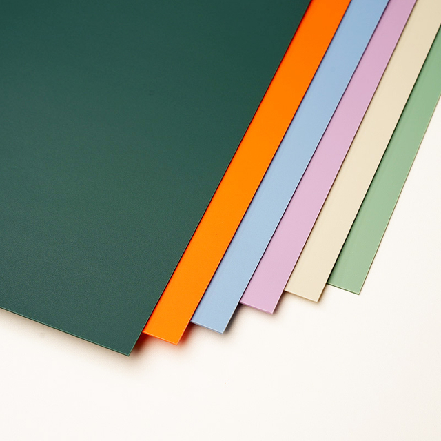 HSQY 0.5mm 1mm 2mm 3mm Coloured Polypropylene Sheet