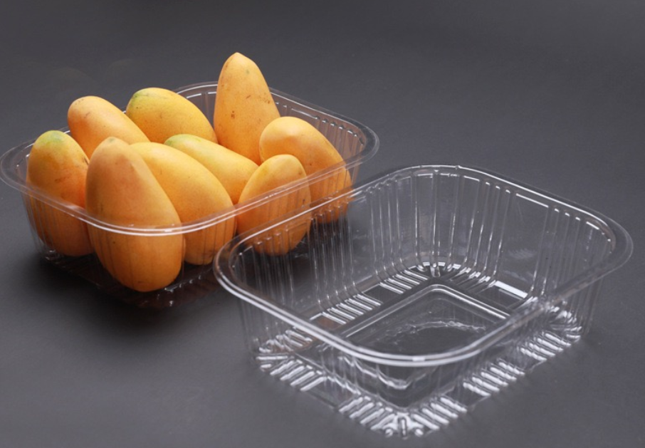 7.87x5.12 inch clear PET tray