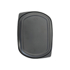 Model HS28 - 15 oz Rectangle Black CPET Tray