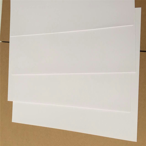 Feuille PVC blanche mpo na carte de jeu China Fournisseur