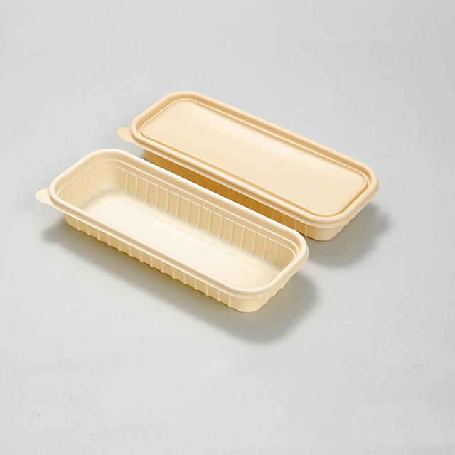 1 2 3 Bosca Bento Cornstarch Urrann le claibíní, Coimeádán Bia Cornstarch indiúscartha